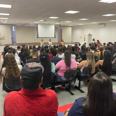 Nesta segunda 06, ocorreram as aulas inaugurais dos cursos técnicos no CEEP Naiana Babaresco de Souza